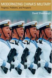 Cover of: Modernizing China's Military by David L. Shambaugh