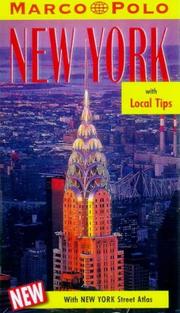 Cover of: Marco Polo New York Travel Guide Edition (Marco Polo Travel Guides)
