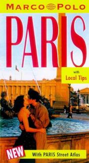 Cover of: Marco Polo Paris Travel Guide 3ED (Marco Polo Travel Guides)