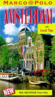 Cover of: Marco Polo Amsterdam Travel Guide (Marco Polo Travel Guides)