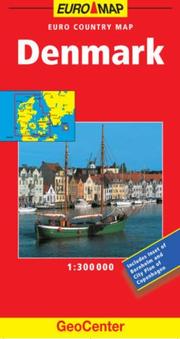 Cover of: Denmark GeoCenter Euro Map (GeoCenter Euro Maps)