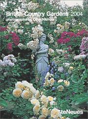 Cover of: British Country Gardens Deluxe 2004 Engagement Calendar