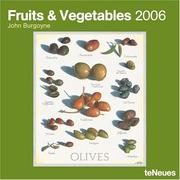 Cover of: Fruits & Vegetables 2006 Calendar