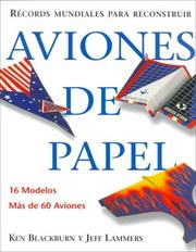 Cover of: Aviones de Papel by Ken Blackburn, Jeff Lammers