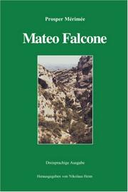 Cover of: Mateo Falcone