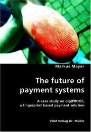 Cover of: The future of payment systems