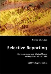 Cover of: Selective Reporting | Ricky Law