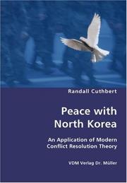 Book cover: Peace with North Korea | Randall Cuthbert