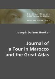 Cover of: Journal of a Tour in Marocco and the Great Atlas