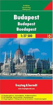 Cover of: Budapest, Hungary by Freytag, Berndt und Artaria.