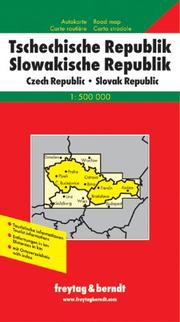 Czechoslovakia road map by Freytag, Berndt und Artaria.