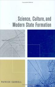 Cover of: Science, culture, and modern state formation