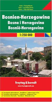 Cover of: Bosnia-Herzegovina Map (Country Road & Touring)