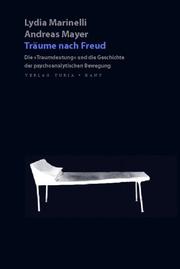Cover of: TrÃ¤ume nach Freud by Andreas Mayer Lydia Marinelli