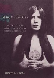 Cover of: Magia Sexualis by Hugh B. Urban