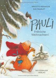 Cover of: Pauli, Frohliche Wei(GR by Brigitte Weninger