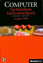 Front cover of Computer Dictionary German-English/English-German by Unknown