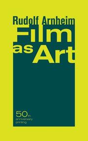 Cover of: Film as Art by Rudolf Arnheim