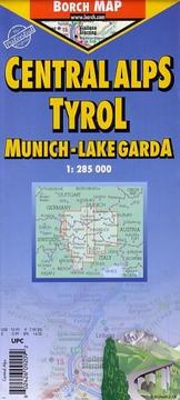 Cover of: Central Alps/Tyrol Laminated Map by Borch