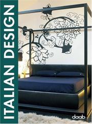Cover of: Italian Design by Daab Books
