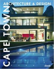 Cover of: Cape Town Architecture & Design by Daab Books