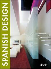 Cover of: Spanish Design