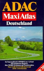 Cover of: ADAC Maxi Atlas: Deutschland