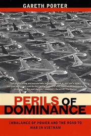 Cover of: Perils of Dominance by Gareth Porter