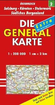 Cover of: Die Generalkarte, 1:200.000 (Euro Karte / Mair)