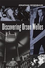 Cover of: Discovering Orson Welles