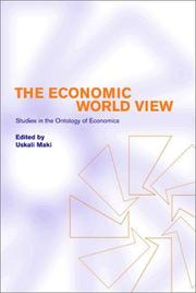 Cover of: The Economic World View by Uskali Mäki