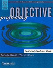 Cover of: Objective Proficiency Self-study Student's Book
