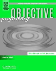 Cover of: Objective Proficiency Workbook with answers by Erica Hall