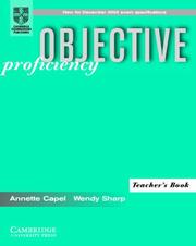 Cover of: Objective Proficiency Teacher's Book