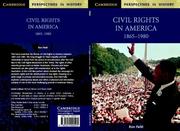 Cover of: Civil Rights in America, 18651980