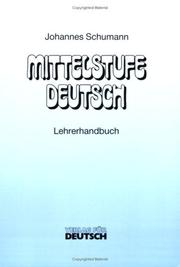 Mittelstufe Deutsch by Johannes Schumann