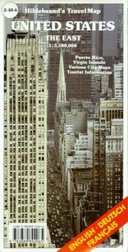 Cover of: Hildebrand's Urlaubskarte: Puerto Rico, Virgin Islands, DIV. Stadtplane, Touristische Informationen = Hildebrand's Travelmap. 2-48-1, United Stat (USA & Canada)