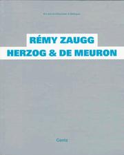 Cover of: Remy Zaugg/Herzog & De Meuron