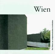 Cover of: Vienna (Architecture Guides)