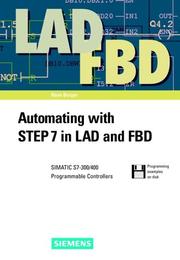 Automating with STEP7 in LAD and FDB by Hans Berger