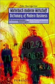 Cover of: Dictionary of Modern Business: With Model Phrases and Sentences