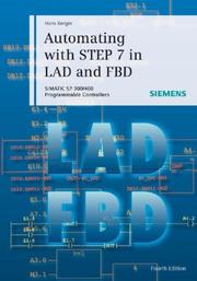 Cover of: Automating with STEP 7 in LAD and FBD by Hans Berger