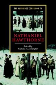 Cover of: The Cambridge Companion to Nathaniel Hawthorne (Cambridge Companions to Literature)