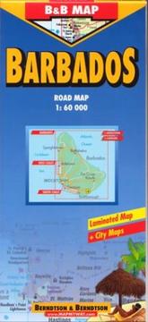 Cover of: B&B Barbados Laminated Map | Berndtson