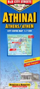 Cover of: B&B Athens/Athinai/Athen City Streets Map | Berndtson