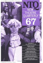 Cover of: New Theatre Quarterly 67 (New Theatre Quarterly)