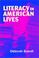 Cover of: Literacy in American Lives