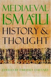 Cover of: Mediaeval Isma'ili History and Thought by Farhad Daftary