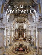 Cover of: Early Modern Architecture by Barbara Borngasser