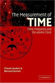 Cover of: The Measurement of Time by Claude Audoin, Bernard Guinot